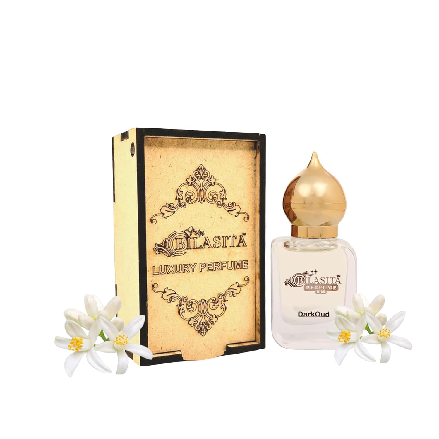 Darkoud Attar 10ml | Darkoud Attar for Men & Women | Alcohol-Free Long-Lasting Fragrance Oil | 100% Pure Ittar | Premium Wooden Box Pack Roll-On Golden Cap Glass Bottle Attar | Ideal Gift for Men and Women (Copy)