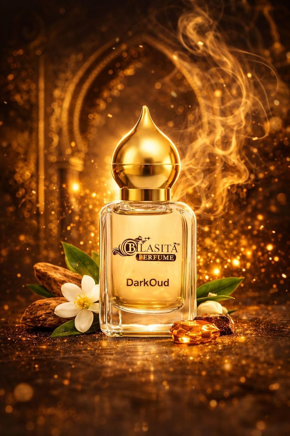 Darkoud Attar 10ml | Darkoud Attar for Men & Women | Alcohol-Free Long-Lasting Fragrance Oil | 100% Pure Ittar | Premium Wooden Box Pack Roll-On Golden Cap Glass Bottle Attar | Ideal Gift for Men and Women (Copy)