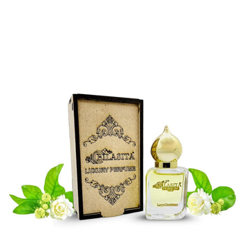 Logodamtam Attar 10ml | Logodamtam Attar for Men & Women | Alcohol-Free Long-Lasting Fragrance Oil | 100% Pure Ittar | Premium Wooden Box Pack Roll-On Golden Cap Glass Bottle Attar | Ideal Gift for Men and Women