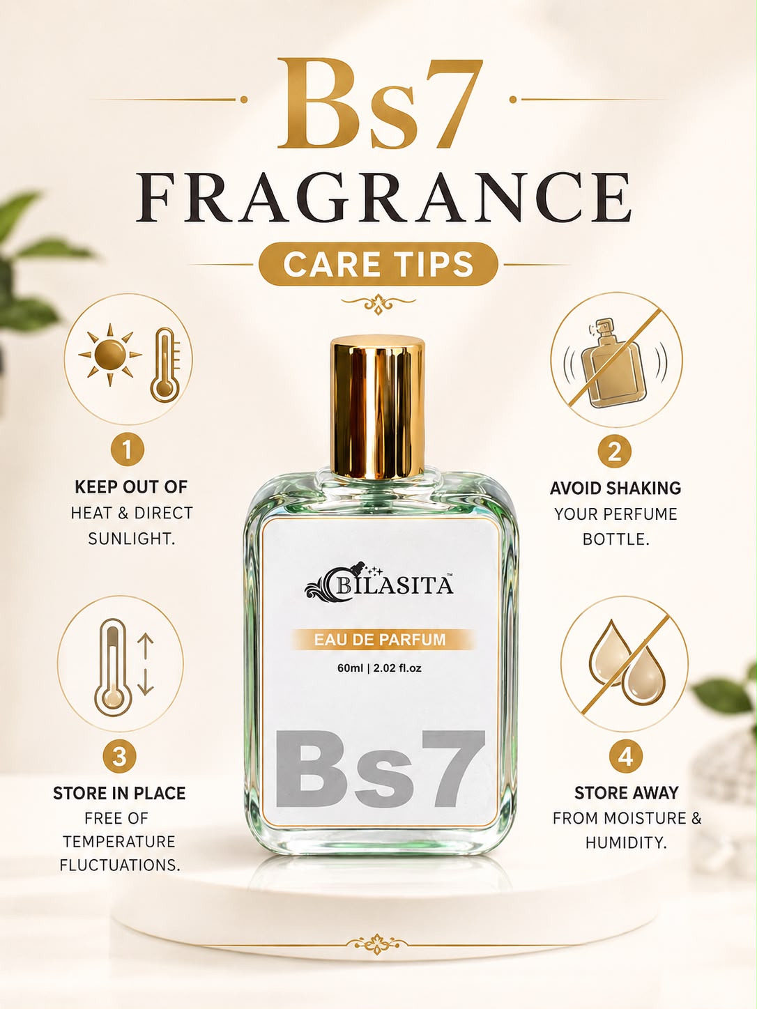 Bs7 Luxury Perfume, 50ml, Woody Spicy Fragrance | Long-Lasting Eau de Parfum for Men & Women – 50ml